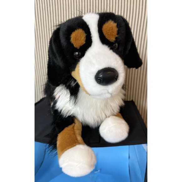 Large Douglas Cuddle Toys Alps The Bernese Mountain Dog 24" Plush #1851 - Picture 4 of 7